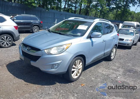 2012 Hyundai Tucson Limited из США, поврежденный, VIN KM8JU3AC7CU357378